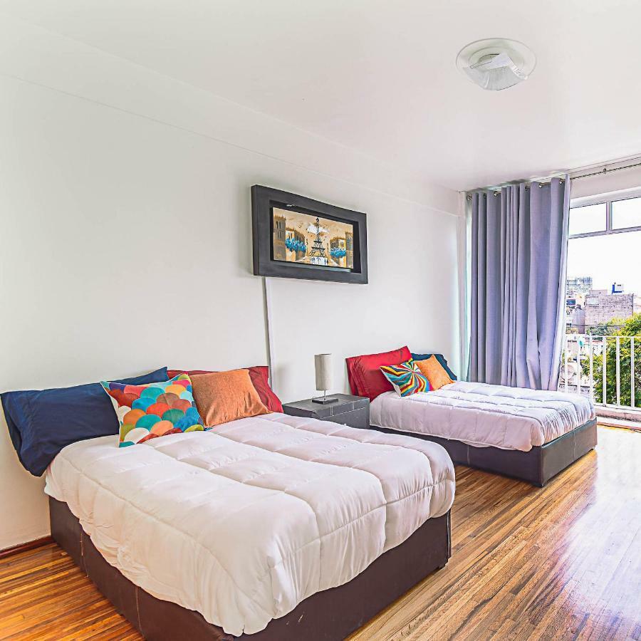 Roma Sur Apartments With Balcony - Family Friendly メキシコシティ エクステリア 写真