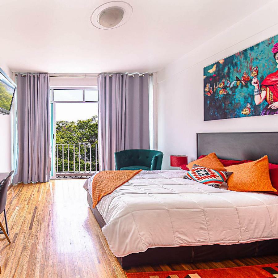 Roma Sur Apartments With Balcony - Family Friendly メキシコシティ エクステリア 写真