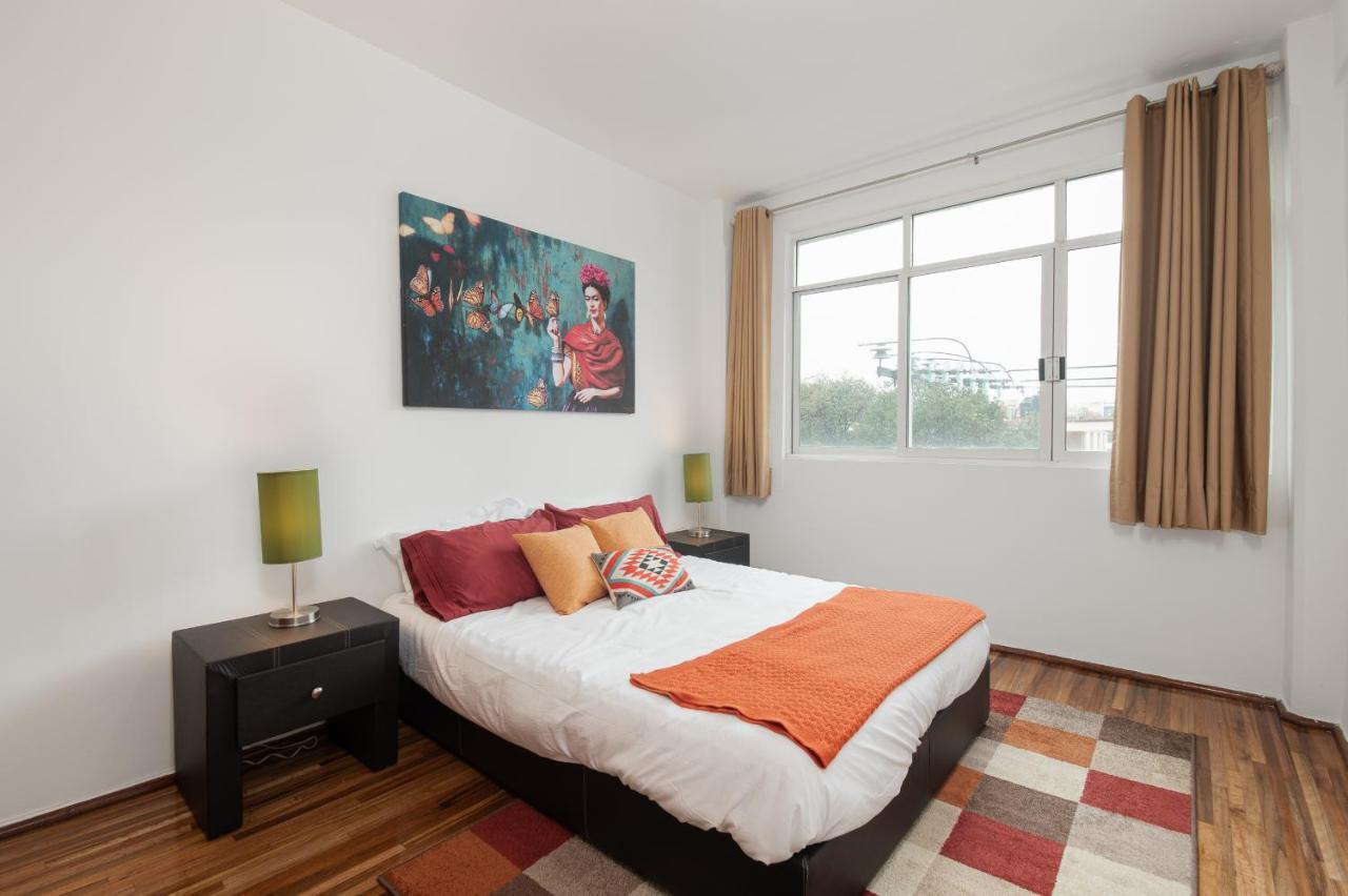 Roma Sur Apartments With Balcony - Family Friendly メキシコシティ エクステリア 写真