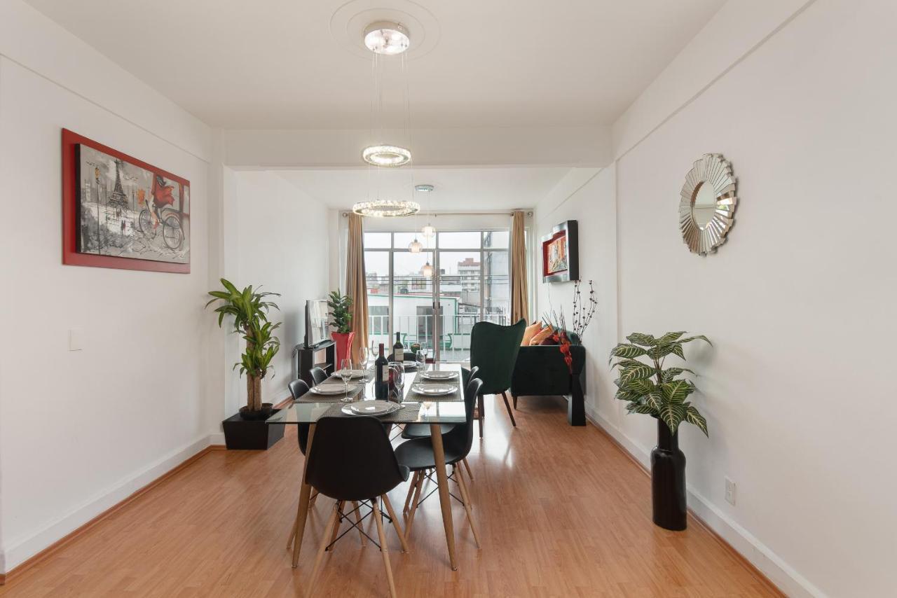 Roma Sur Apartments With Balcony - Family Friendly メキシコシティ エクステリア 写真